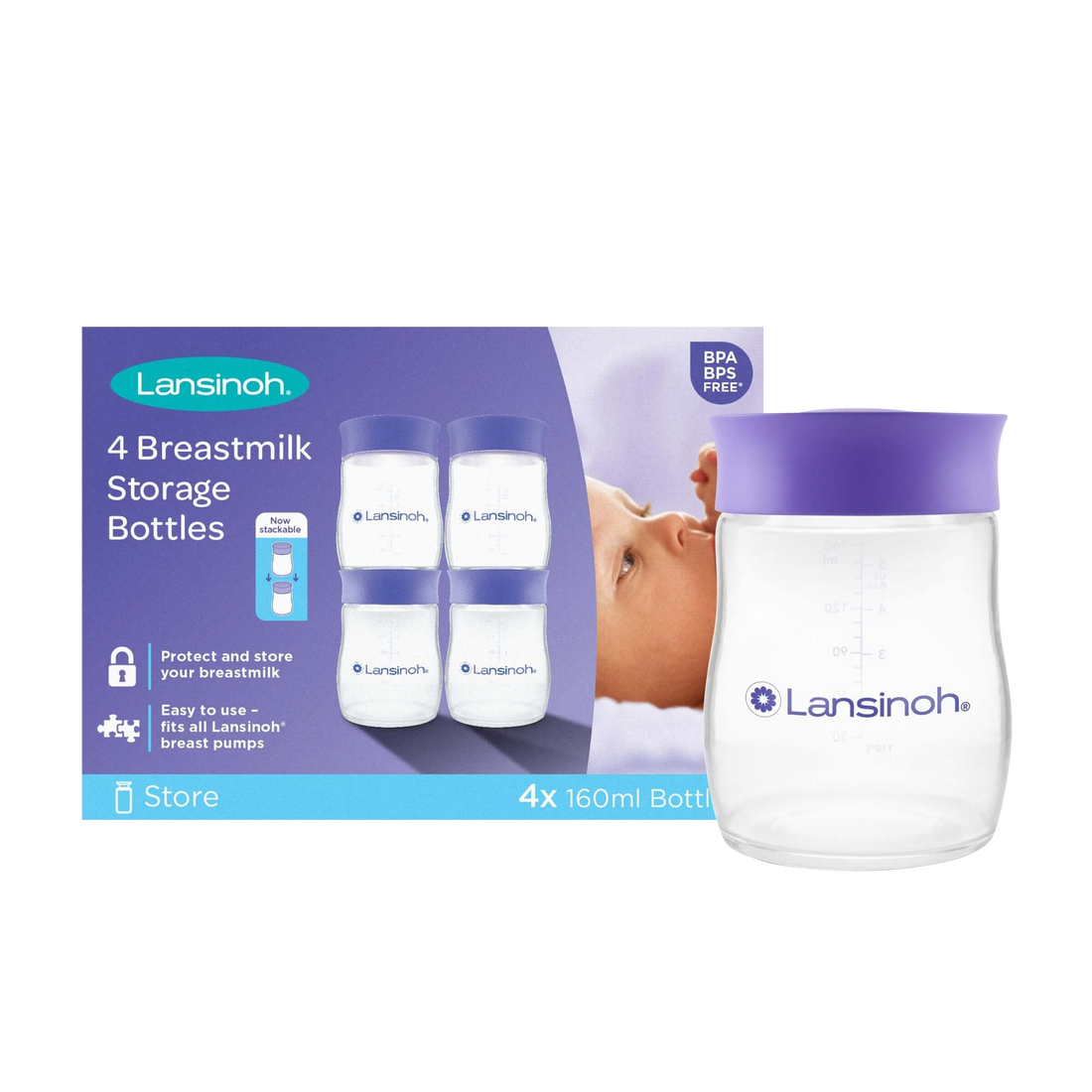 Breastmilk Storage Bottles