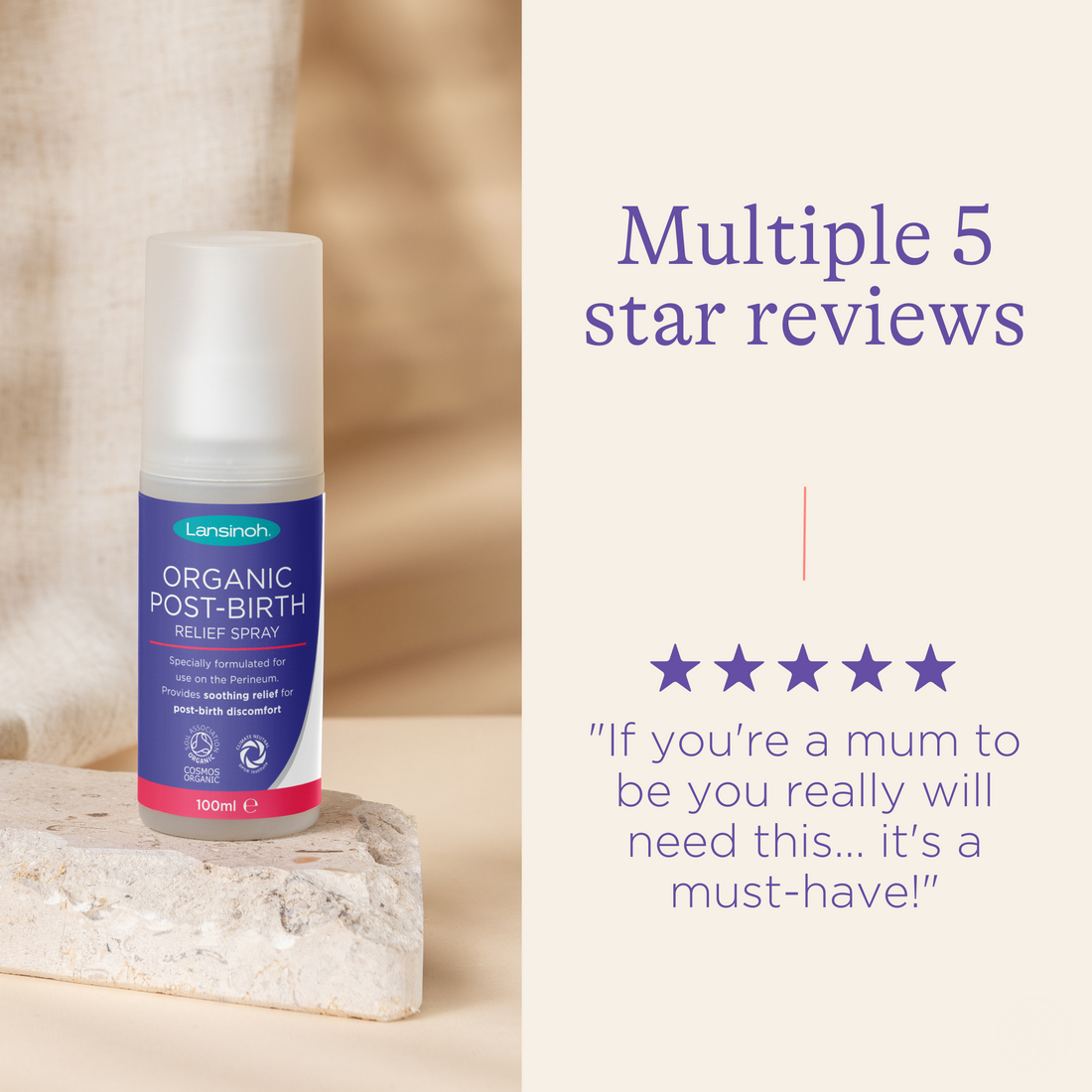 Organic Post-Birth Relief Spray - 100ml